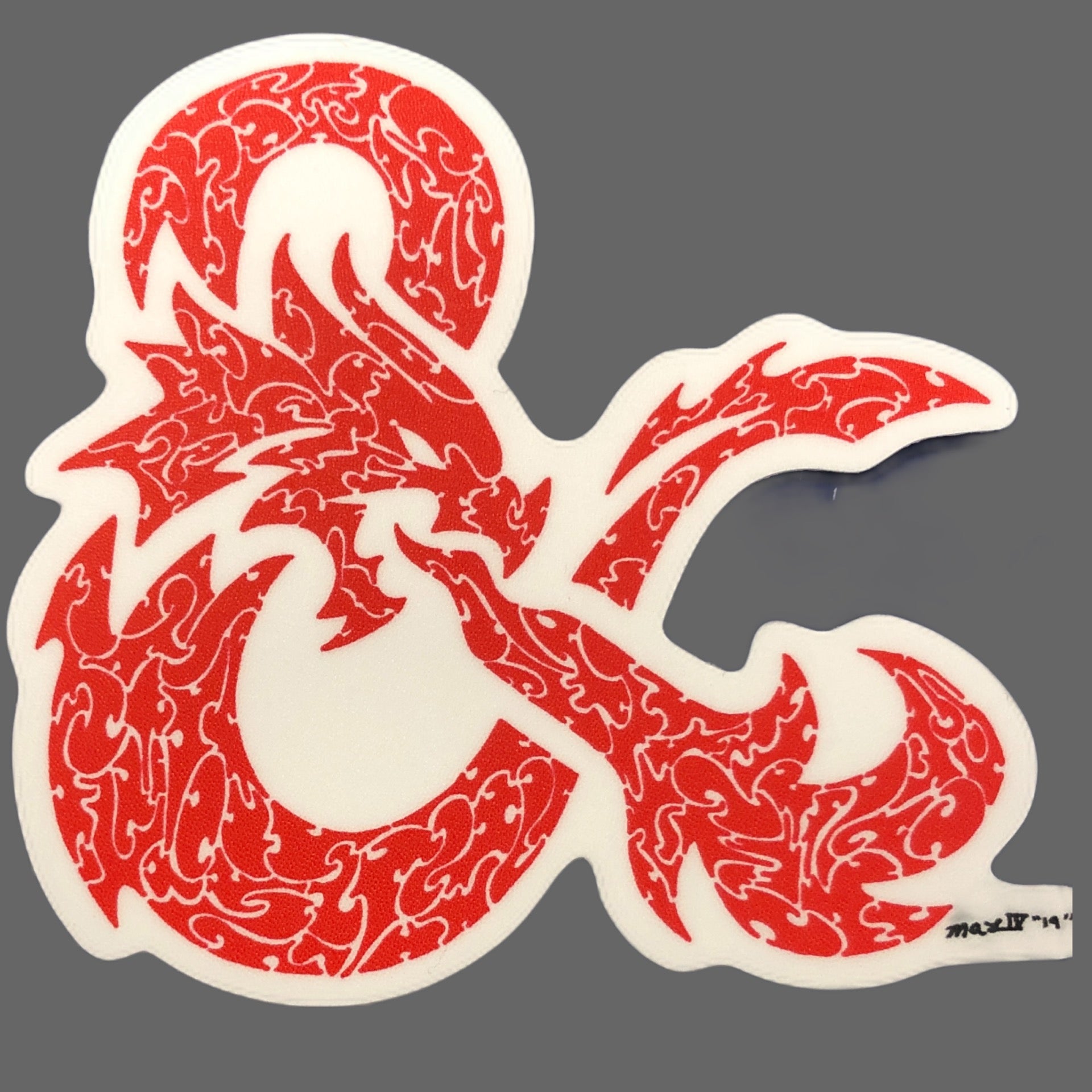 Sticker D D Tendril Inks The Art Of Mark A Lawrence IV sticker-d-d-tendril-inks-the-art-of-mark-a-lawrence-iv